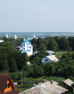 Вид на город