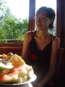 Сама всё съела