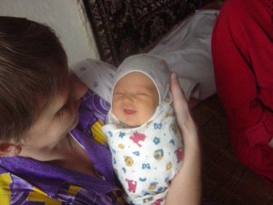 С двоюродной бабушкой Леной